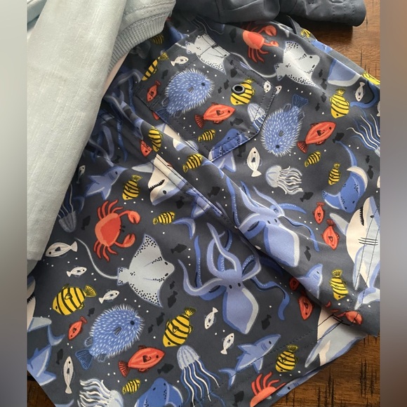 •NWT•Tommy Bahama Pool Time to Play Time Quick Dry Sea Life Theme 3 Piece Set - Picture 6 of 8